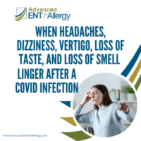 When Headaches, Dizziness, Vertigo, Loss of Taste and Loss of Smell Linger After a COVID Infection