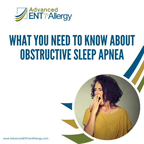 What You Need To Know About Obstructive Sleep Apnea Advanced Ent And Allergy Louisville Kentucky